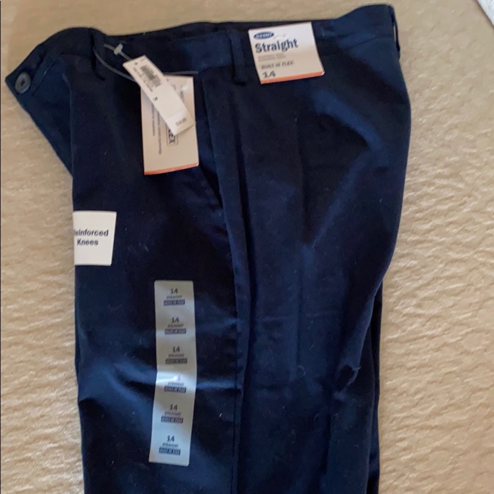 NWT boys blue pants